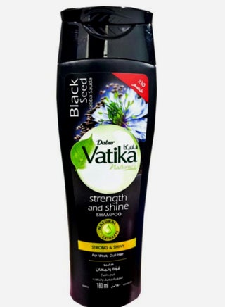 Vatika Naturals Shampoo Strength & Shine Black Seed - 180 Ml - https://f.nooncdn.com/p/82f846a19594533bb93f8ea5d32f18d7|pzsku/Z9D73282AE37C4B859F66Z/45/1770721816/117d97a3-8cd3-4e9f-96fa-de5afba092ac.jpg